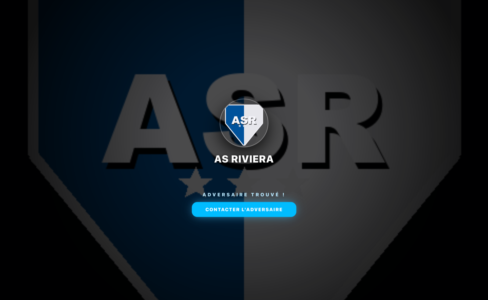 A revelação do adversário logo após a inscrição